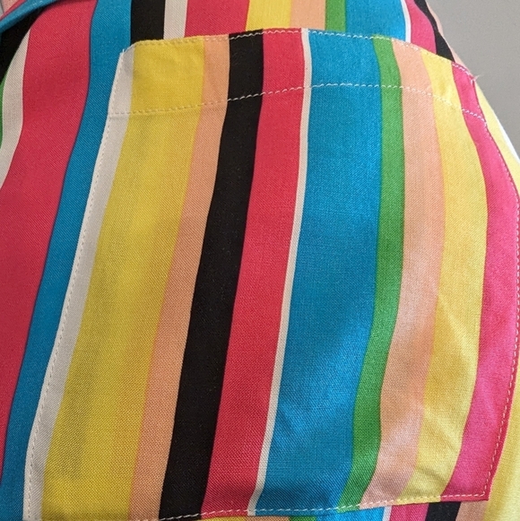 ANNE COLE Button- Down Shirt swim Cover-Up Size 18/20 new with tags - Picture 14 of 15